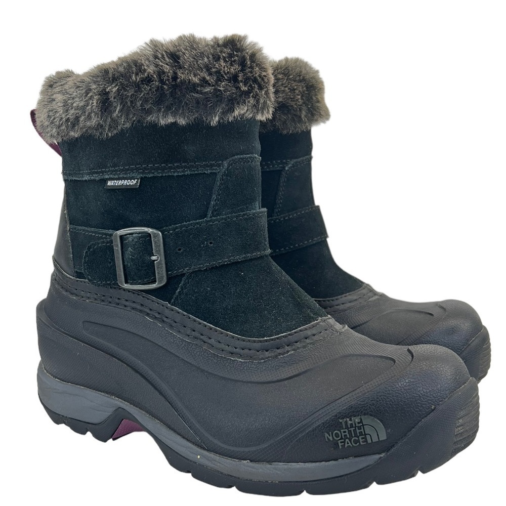 The North Face Women's Black Waterproof Cold Weather Heatseeker Boots - Picture 1 of 16